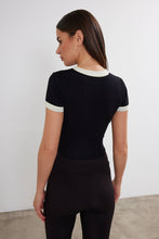 Load image into Gallery viewer, Women's Blank Cropped T-Shirt Two Tone Basic Crop Top Blank: Black / M