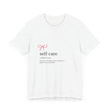 Load image into Gallery viewer, Self care Sleeve Tee