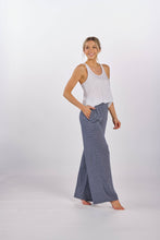 Load image into Gallery viewer, Evelyn Wide Leg Pant: Black/Oxford / 2XL
