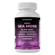 Load image into Gallery viewer, Sea Moss 3000mg | 180 Vegetarian Capsules