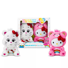 Load image into Gallery viewer, Care Bears Hello Kitty and Cheer Bear Plush 2pk