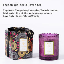 Load image into Gallery viewer, Luxury Scented Candle Lavender Scented Soy Wax Candles