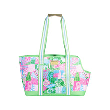 Load image into Gallery viewer, Lily Pulitzer Pet Carrier, Crazy Quilt Home
