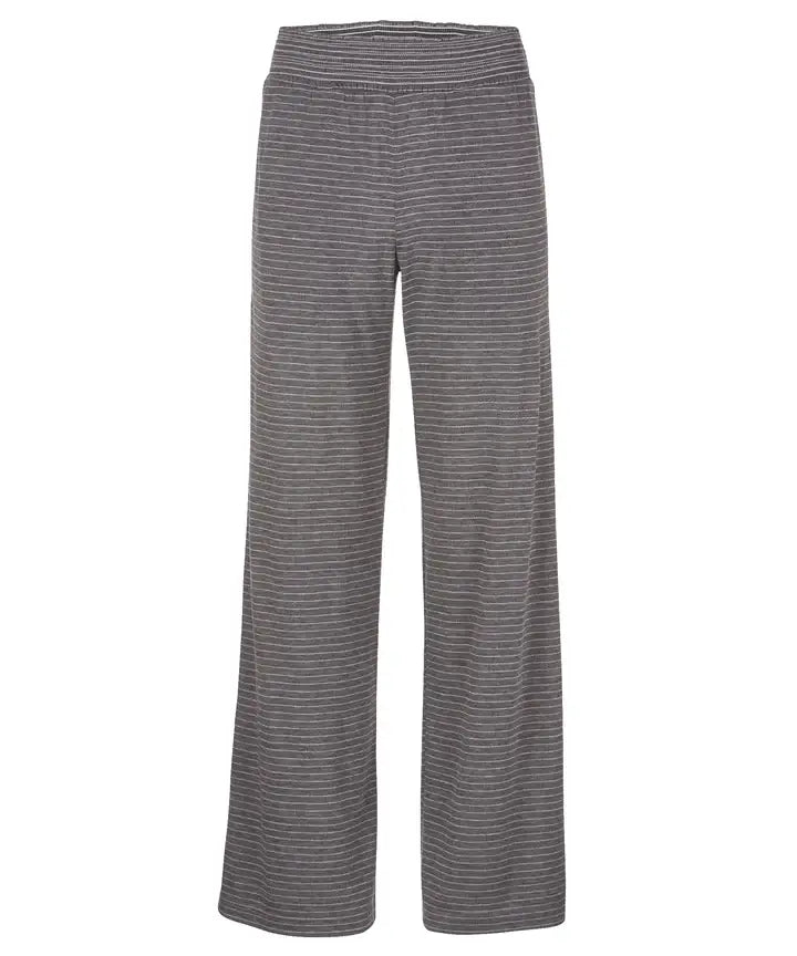 Evelyn Wide Leg Pant: Black/Oxford / 2XL