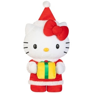 Hello Kitty in Santa Outfit Holiday Greeter