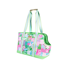 Load image into Gallery viewer, Lily Pulitzer Pet Carrier, Crazy Quilt Home
