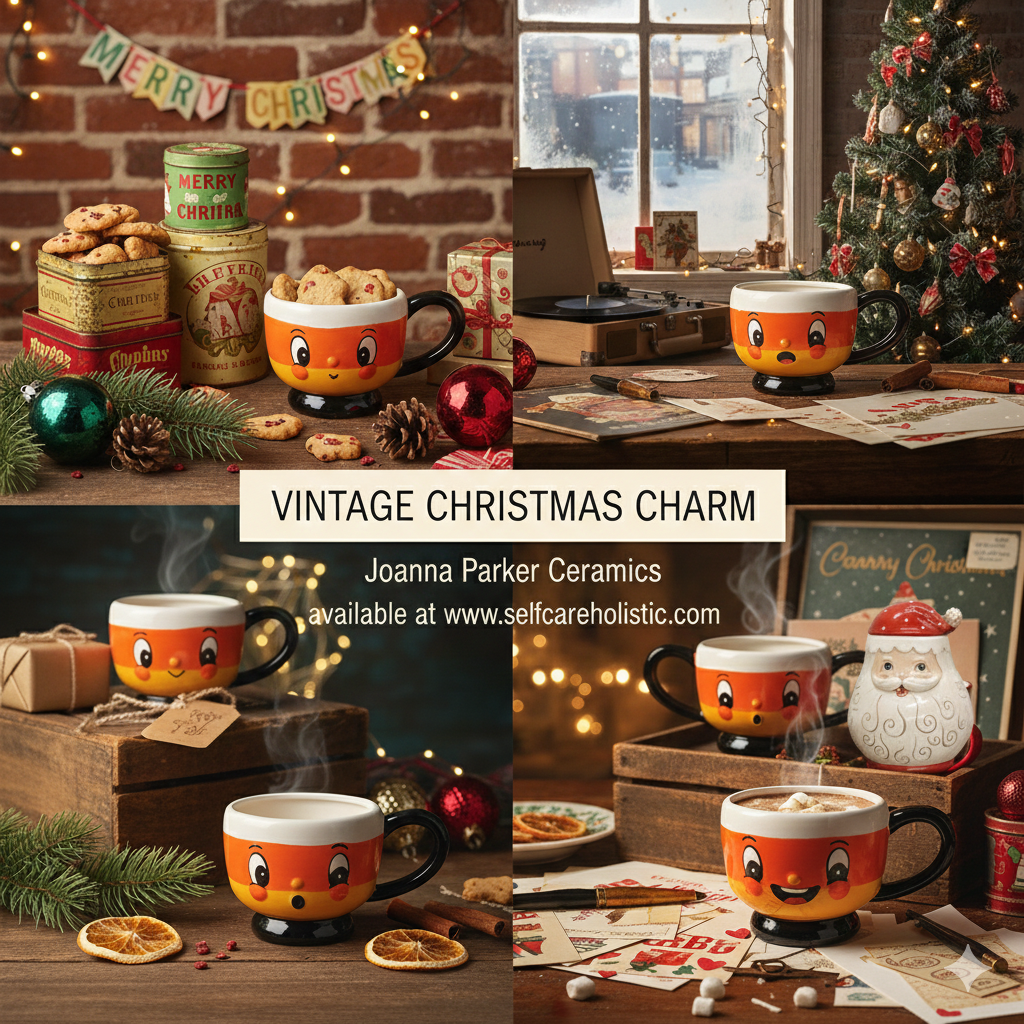 Johanna Parker Candy Corn Mug Set