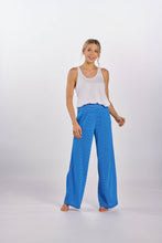 Load image into Gallery viewer, Evelyn Wide Leg Pant: Black/Oxford / 2XL

