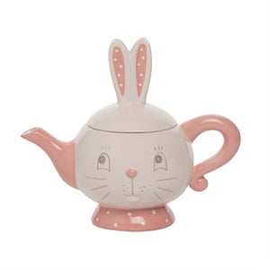 Johanna Parker Easter Dottie Bunny Ears Teapot