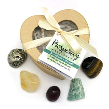 Load image into Gallery viewer, Crystal Healing Prosperity Set
