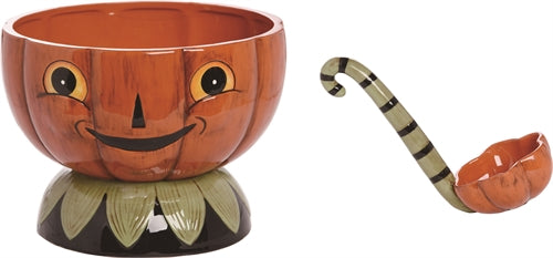 In stock Jack Punch Bowl And Ladle