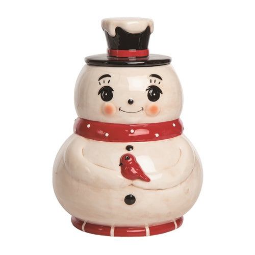 Sale Sweet Snowman Cookie Jar